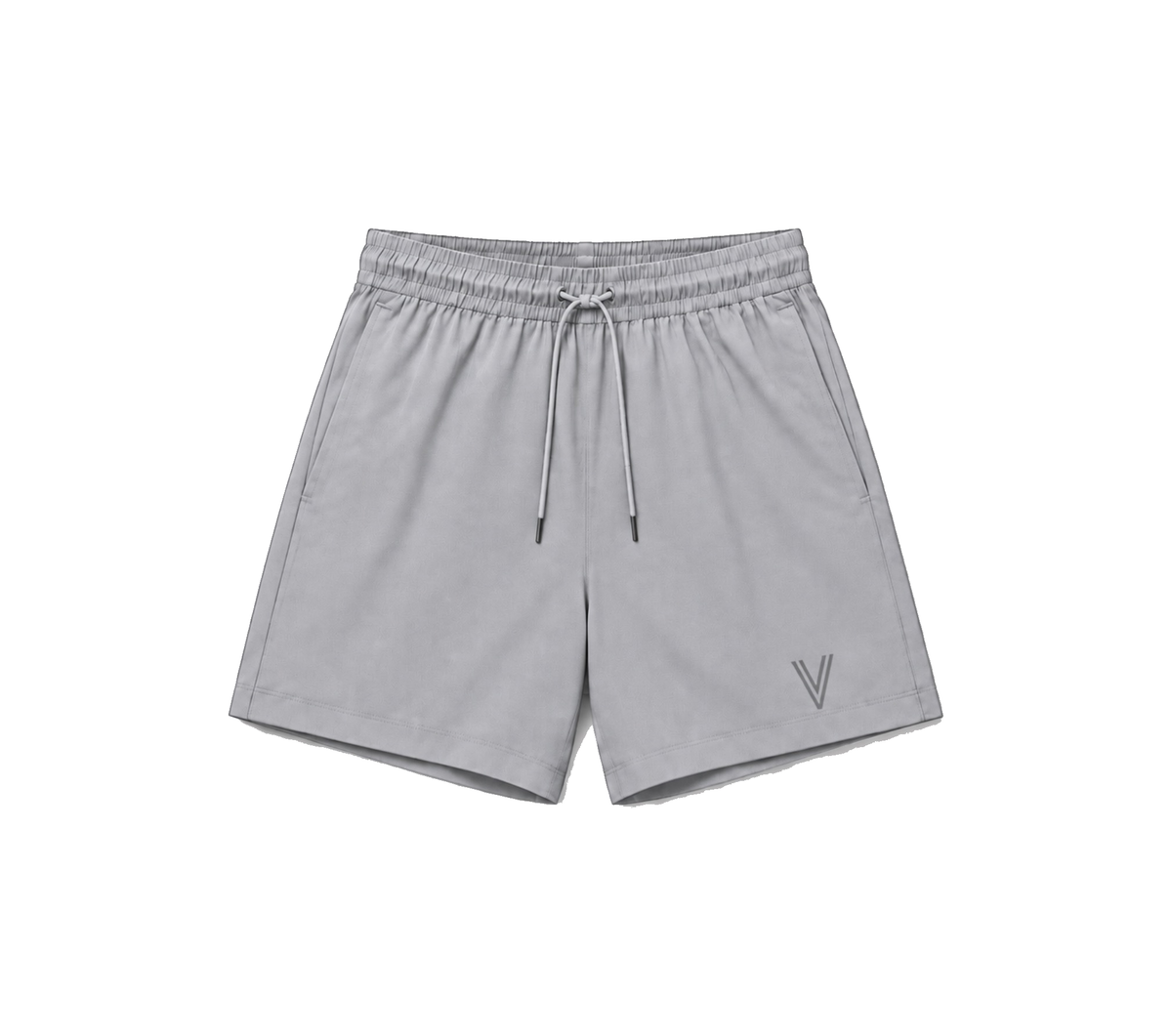 Vyrexwear Performance Gymshorts in grijs: sportshort voor heren met ingebouwde binnenbroek